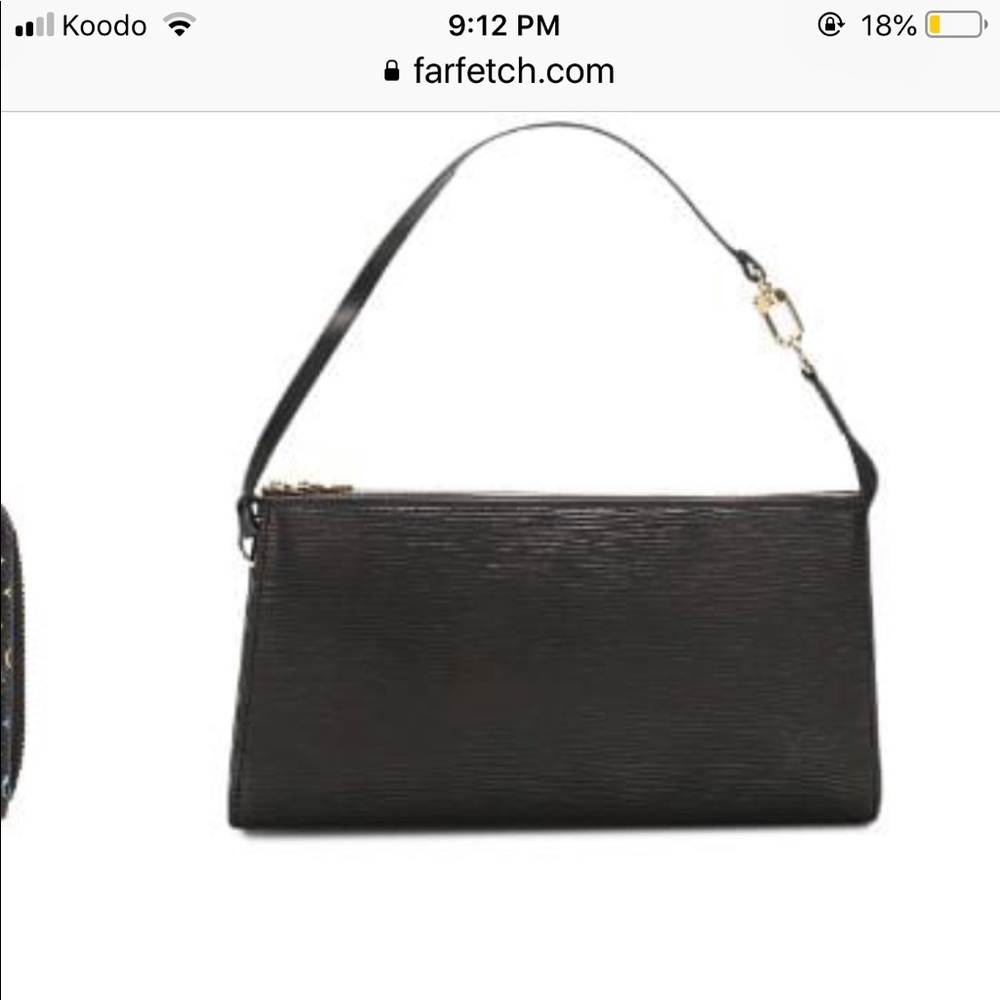 LV black pochette bag💵 - Picture 4 of 5